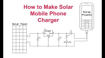 How to make Solar Mobile Phone Charger