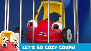 2 HOURS OF COZY COUPE | Deputy Cozy Is Stuck In Jail! + More | Kids Cartoons | Let's Go Cozy Coupe 🚗