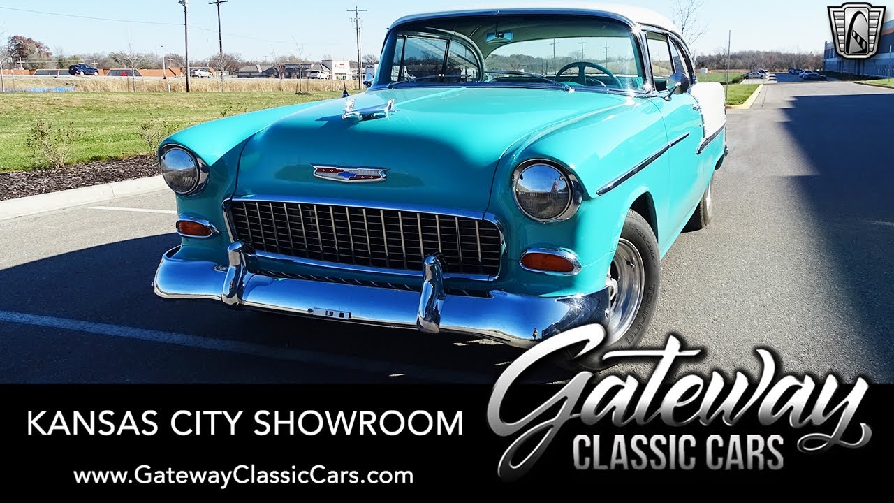 1955 Chevrolet Bel Air Gateway Classic Cars Kansas City 00371 YouTube