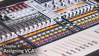 Assigning VCA’s (Avid SC48 Chapter 4)