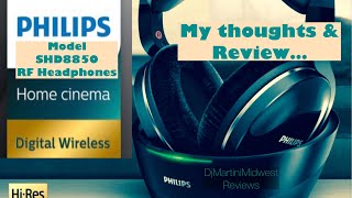 Philips SHD8850 HiFi Stereo Over-Ear RF Headphones . My thoughts & review. screenshot 5