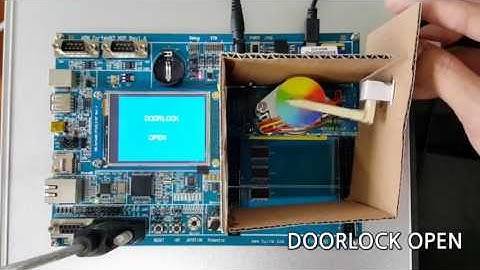 ARM CORTEX M3 DIGITAL DOORLOCK