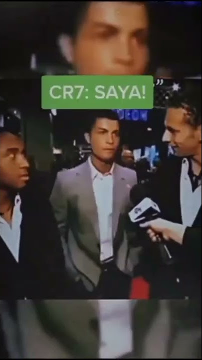 Jawab pertanyaan wartawan 10 Tahun Lalu, Ronaldo Pernah Sebut Dirinya Adalah Pemain Terbaik Dunia