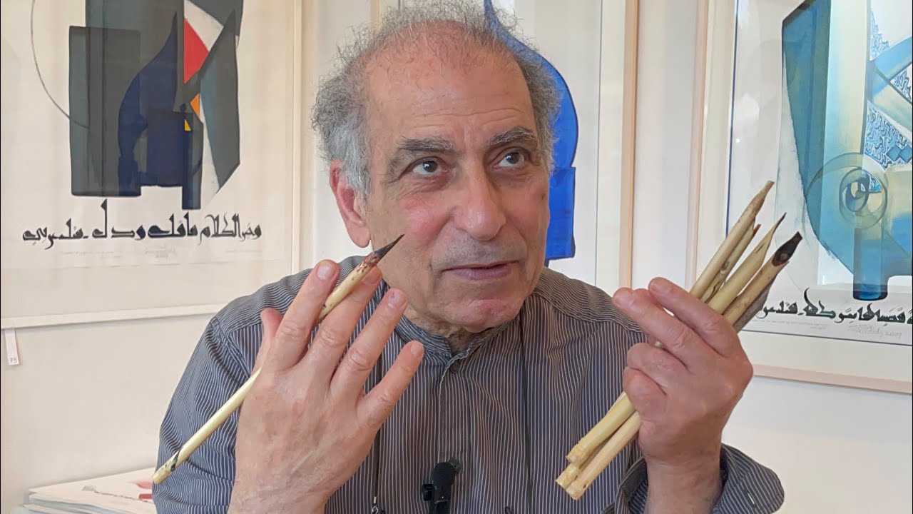 Erth Iraq | Interview with the Iraqi artist and calligrapher Hassan Massoudy