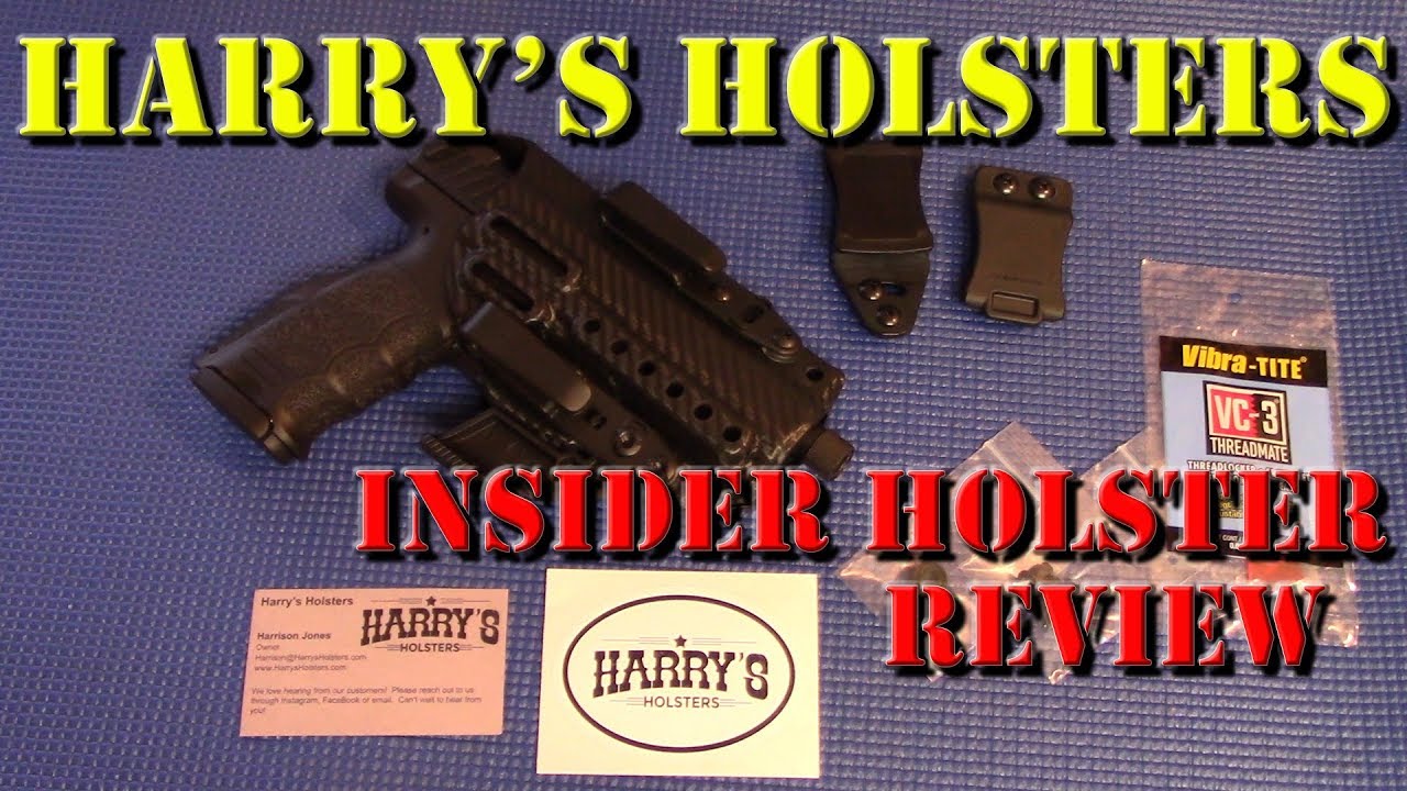 Harry's Holsters Insider Holster Review YouTube
