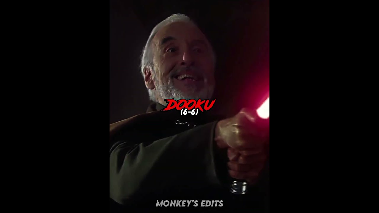 Count Dooku VS Darth Maul