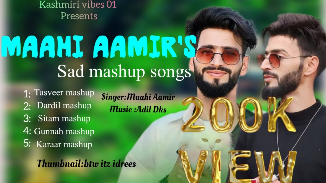 All Mashup Songs Of Maahi Aamir /Adil Dks/ Sad Songs Trending Wedding Songs Slow And Reverb.