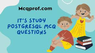 What Is PostgreSQL | Learn PostgreSQL Tutorial | SQL MCQ | questions and answers - Mcqprof in Hindi