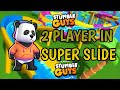 One player in super slide  stumble guys  amzar