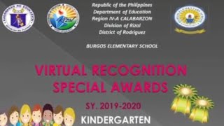 Special Awards of Kinder Pupils (Burgos ES) by cHEr jHEn