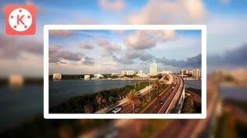 How to blur effect apply your video in mobile  | Kinemaster Video Editing Tutorial  👑