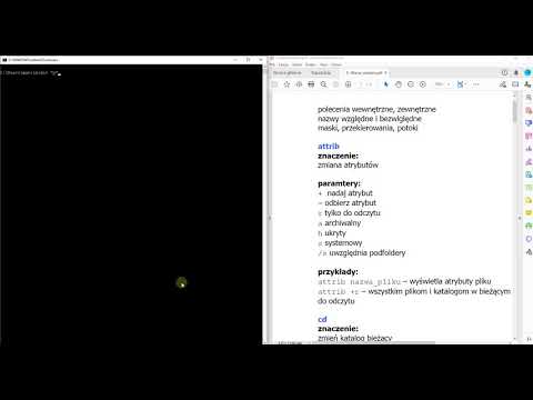 Wideo: Jak Wywołać Wiersz Poleceń W Systemie Windows XP