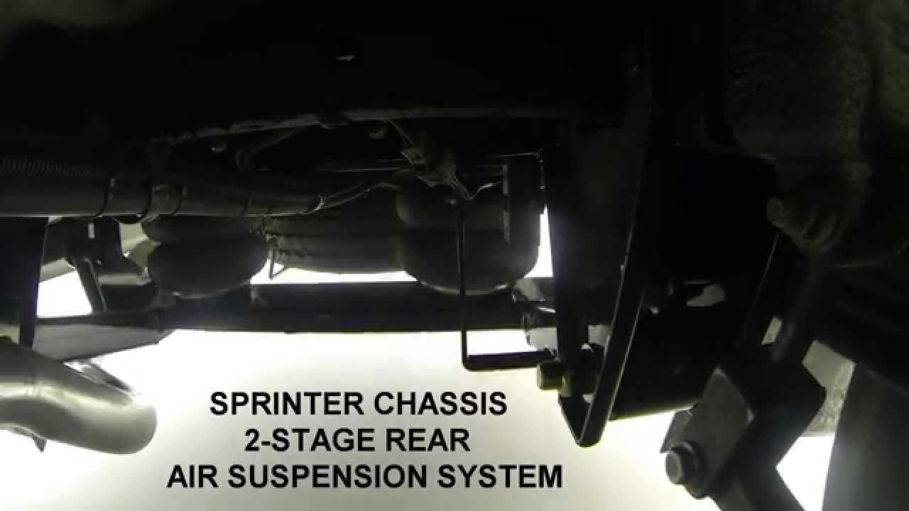 Kelderman Sprinter Chassis 2Stage Rear Air Suspension YouTube