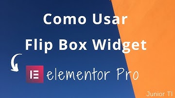 Elementor Flip Box Widget - Como Usar