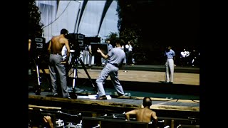 1954, HOLLYWOOD BOWL shooting the COLGATE COMEDY HOUR?