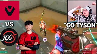 KYEDAE REACTS TO TENZ YORU DIFF’ING ASUNA IN SENTINELS VS 100T IN AMERICAS LCQ !!! VALORANT