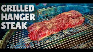 Grilled Hanger Steak Perfection on the Weber Kettle | Easy BBQ Recipe