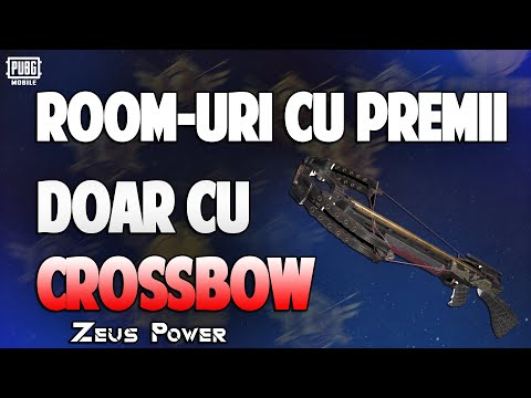 ROOM-URI CU PREMII DOAR CU CROSSBOW! PUBG MOBILE LIVE