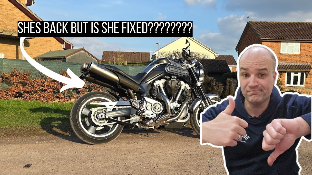 Yamaha MT-01 first time out for a while!