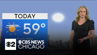 Warmup ahead with sunny afternoon in Chicago area
