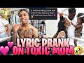 NLE CHOPPA— BEAT BOX “FIRST DAY OUT “ LYRIC PRANK ON TOXIC MOM NO COMMENT JUST PRAY FOR ME 🙏🏽😭🤣