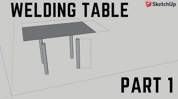 Welding Table Part 1! (SATISFYING)