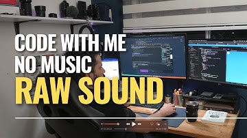 Code and Study With Me - ASMR RAW SOUND - NO MUSIC 🔇 | Late Night Coding - MECHANICAL KEYBOARD