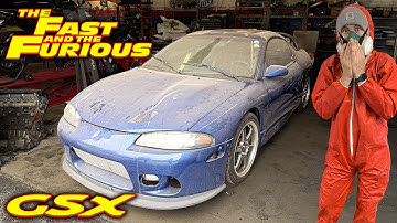 Resurrecting A Fast & Furious Legend: Mitsubishi Eclipse GSX Detailing Transformation!