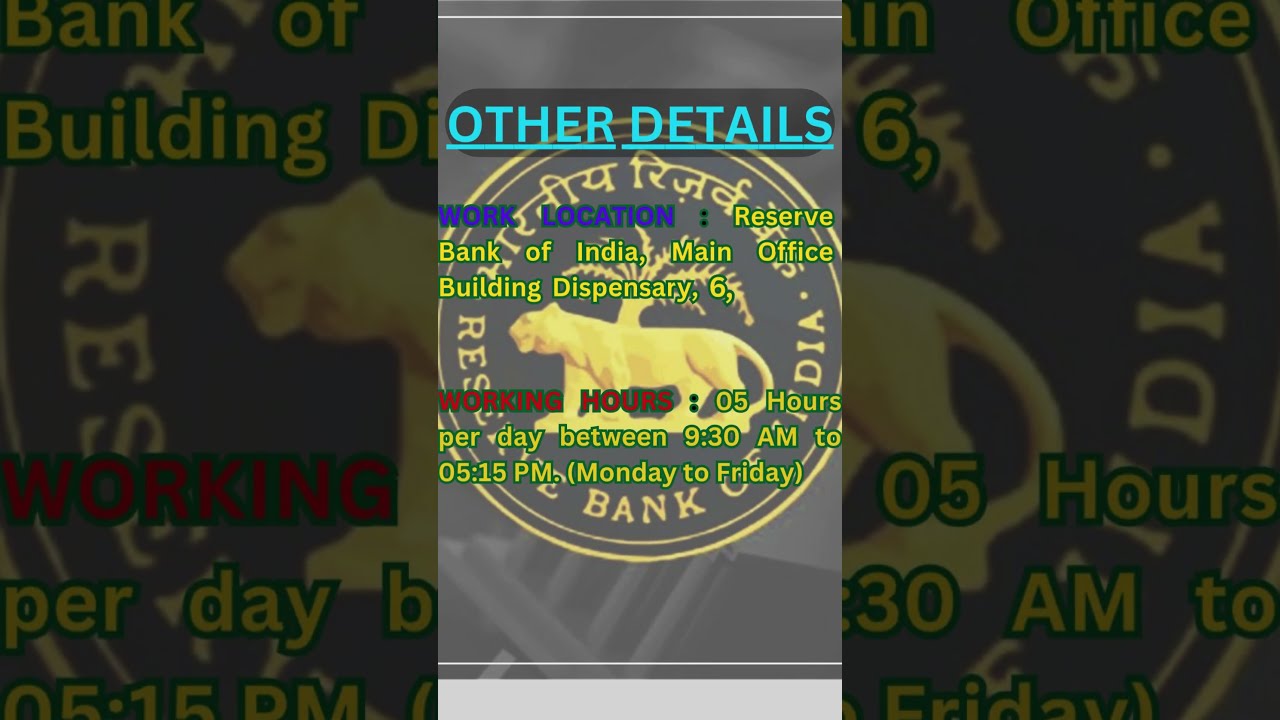 RBI RECRUITMENT 2024 FOR MEDICAL CONSULTANT