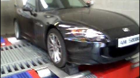 Honda S2000 Dyno AEM V2