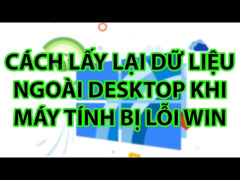 Video Cách lấy lại dữ liệu ngoài màn hình Desktop khi máy... - youtube