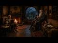 Gandalf Visits The Shire: Lord Of The Rings AMSR | Enjoy The Crackling Fire &amp; Raining Falling