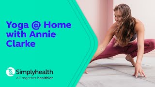 Yoga @ Home with Simplyhealth and Annie Clarke screenshot 1
