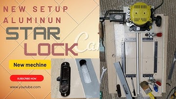 new starlock setup mechine.. aluminium starlock...2022