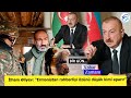 İlham Əliyev: "Ermənistan rəhbərliyi özünü düşük kimi aparır"
