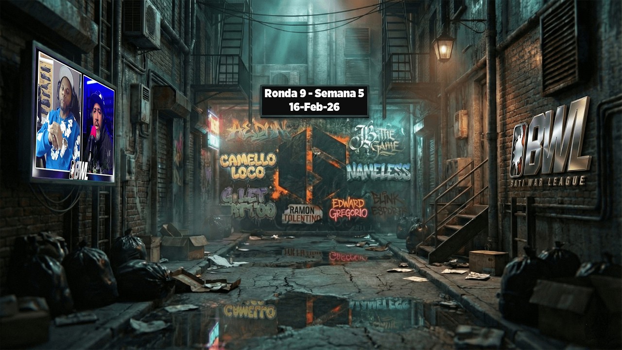 Bati-War League (BWL) - Highlights de Ronda 9 - Semana 5 - 16 Febrero 2026