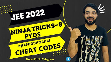 JEE 2022 |NINJA Tricks To Solve Previous Year Question 8| Cheat Code |#nta#jee2022#jee#shorts