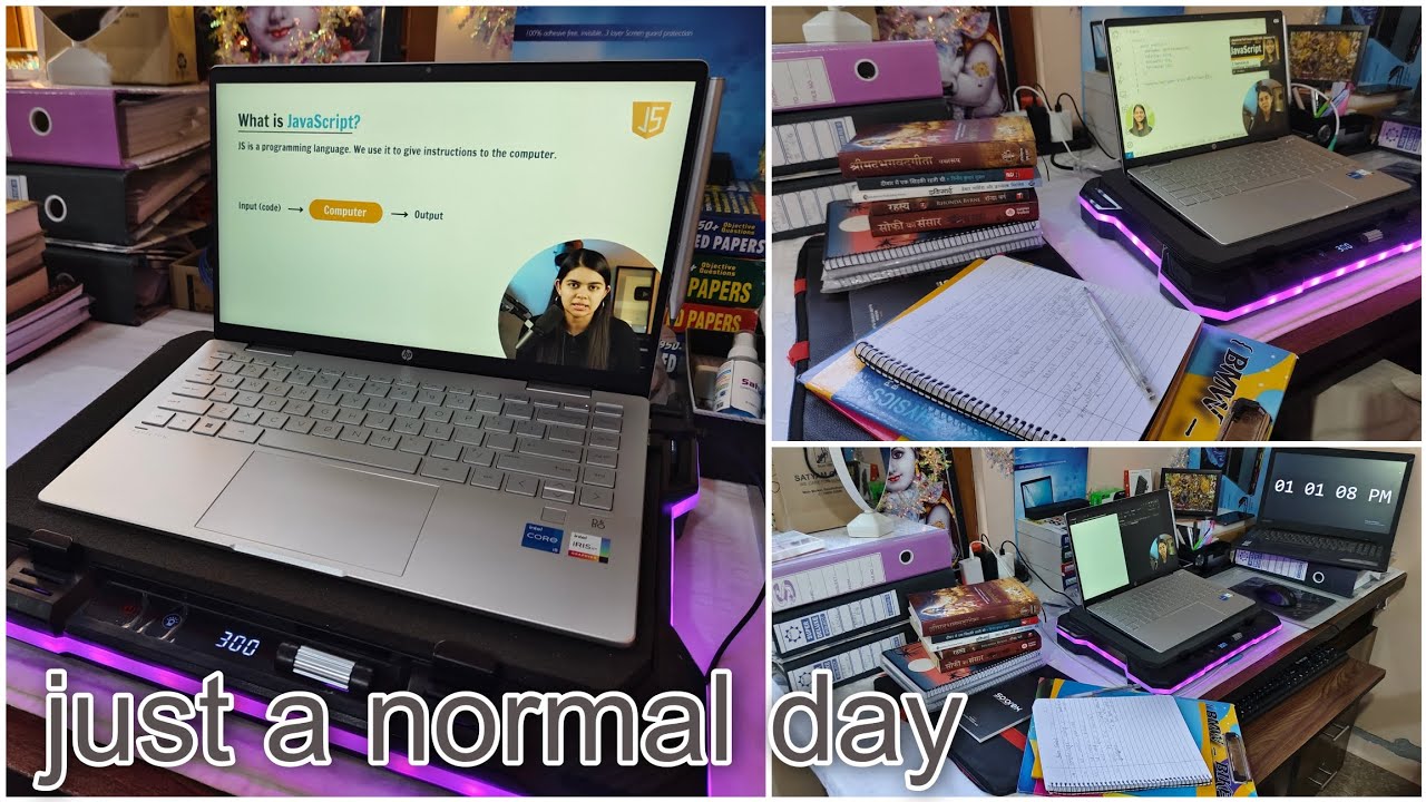 Just a normal day in online classes | Manipal University Jaipur - Online BCA 