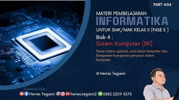 Bab 4 - Sistem Komputer (SK) | INFORMATIKA Fase E