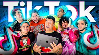 REACCIONANDO a TikToks de FREE FIRE 🤣 (CON YOUTUBERS) Parte #3