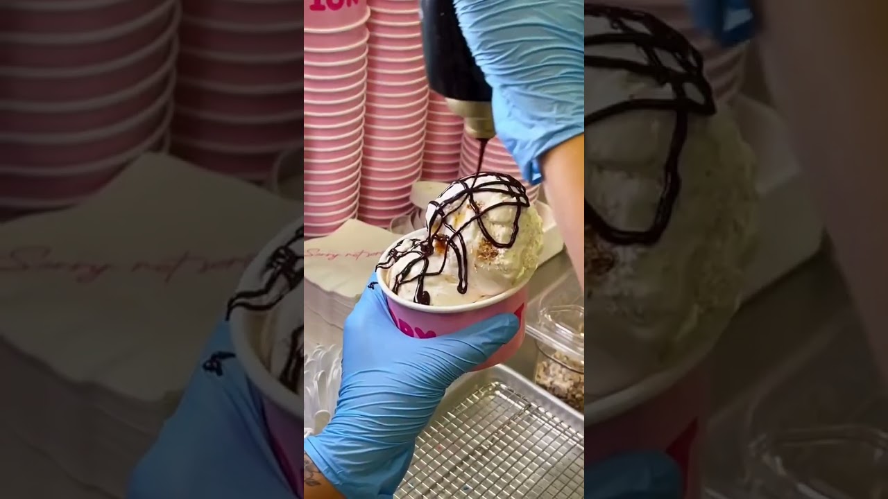 Стоит ли мороженое "Sorry Not Sorry Creamery" шумихи?? АБСОЛЮТНО ДА! Лучшее мороженое в Лас-Вегасе!!