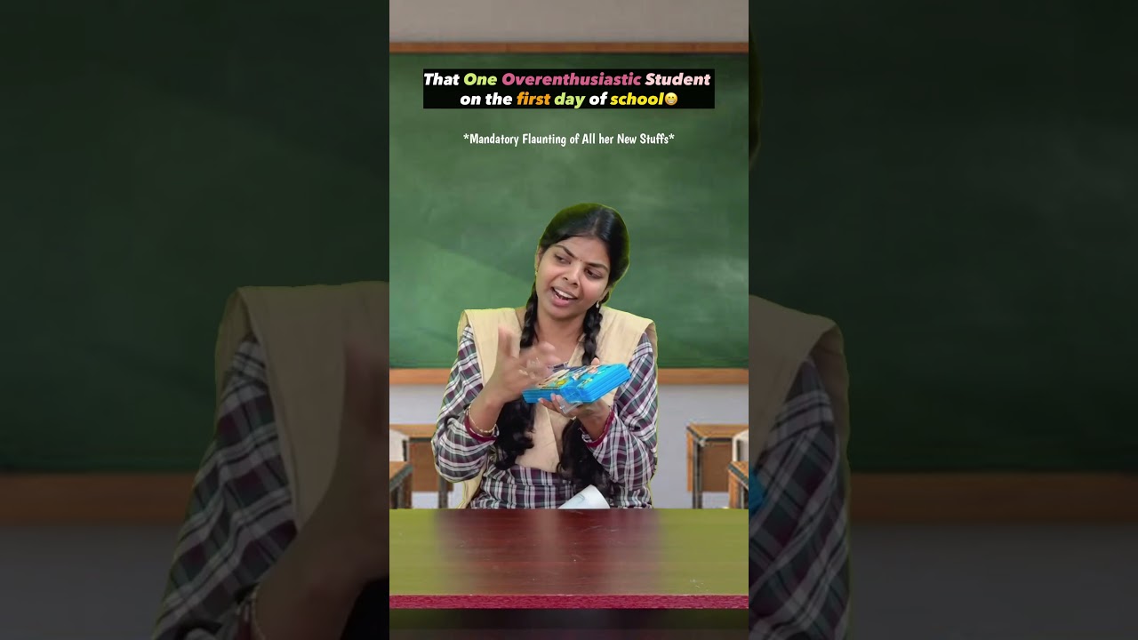 Over Enthusiastic Student😁Watch till the end🤡#sharmilageorge #shorts