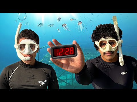 تحدي كتم النفس داخل أعماق البحر