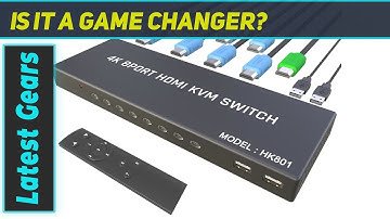 KAGO 8 Port HDMI KVM Switch: The Ultimate Workspace Solution!