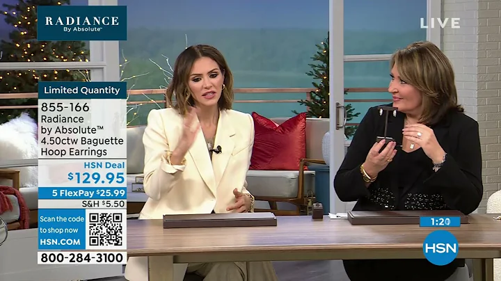 Radiance by Absolute x Katharine McPhee 4.5ctw Baguette ...