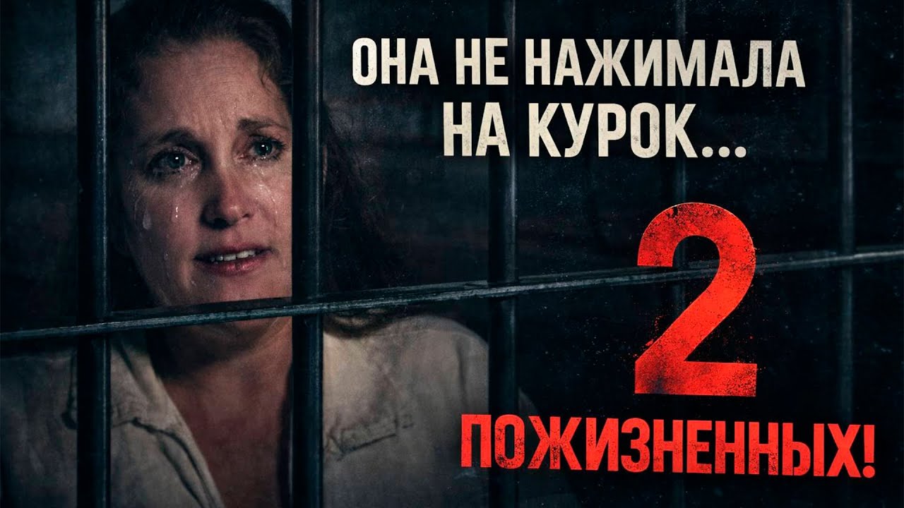 Она НЕ НАЖИМАЛА на курок, но получила 2 ПОЖИЗНЕННЫХ!