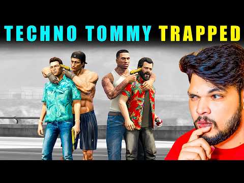 Techno Gamerz Tommy Vercetti Trapped By CJ Underwater Mafia GTA 5 