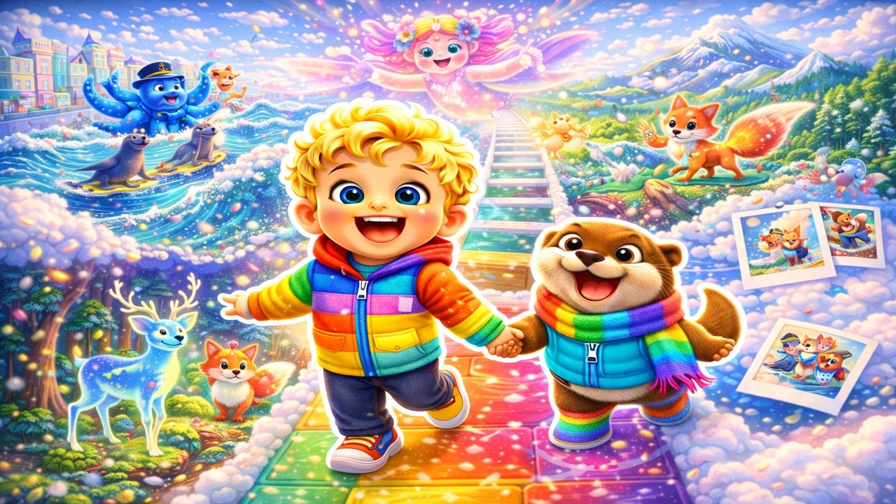 The Final Spring Panorama – Telo & Milo’s Journey Through Every Spring World 🌈🌍✨