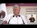 Supervisión de obra del Tren Maya, desde Tenosique, Tabasco AMLO 📽📽📽