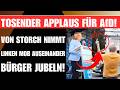 LINKER MOB TAPPT PLÖTZLICH IN DIE FALLE 🚨 VON STORCH KONTERT LINKE BANDE GENIAL! (HAMMER!)